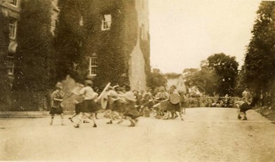 Viking skirmish Dornoch Pageant 1928
