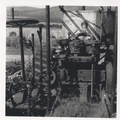 Torboll Street Farm tractor detail of rear end
