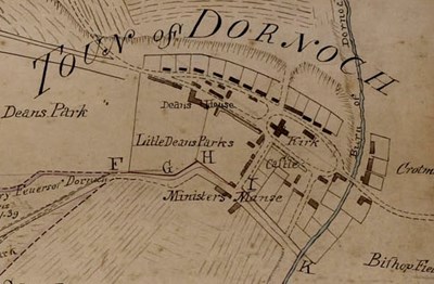 David Aitken's Plan of Dornoch 1784