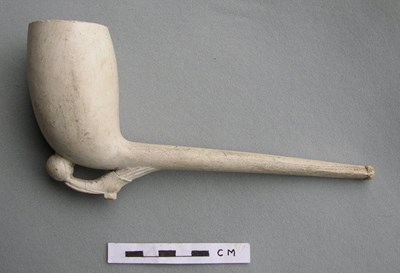 Clay pipe from Lednabirichen croft