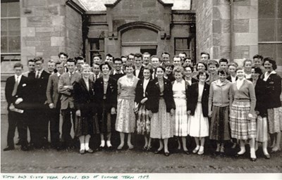 Dornoch Academy Fifth - Sixth Year End of Term 1959