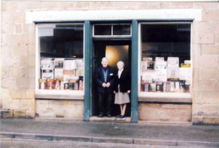 Tom Sutherlands shop in Castle Street