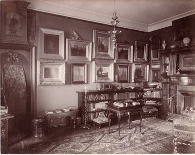 The Grange interior c 1900