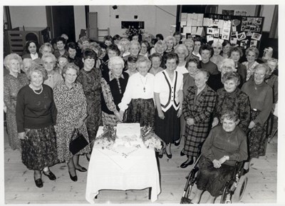 Dornoch SWRI 70th anniversary celebration 1996