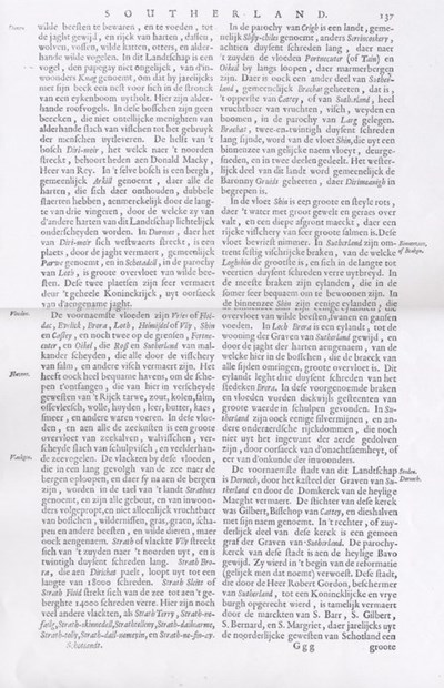 Copy of pages 137 and 138 of Blaeu atlas of Scotland