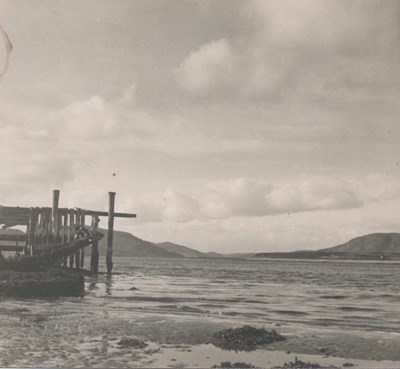 Photograph of Loch Fleet from quay on south side of Littleferry