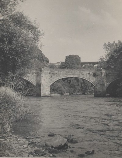 Kathleen Lyon photograph collection - Pont-Cysylltau Bridge