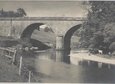 Kathleen Lyon photograph collection - River bridge