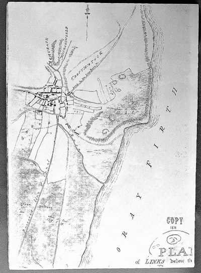 Plan of Dornoch Links 1811