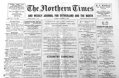 Northern Times 4 October 1963