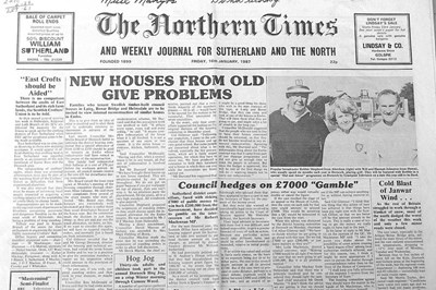 Northern Times 16 January 1987 - Muie land raids