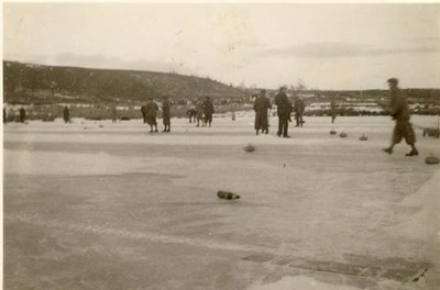 Photograph of curling at Loch an Treel