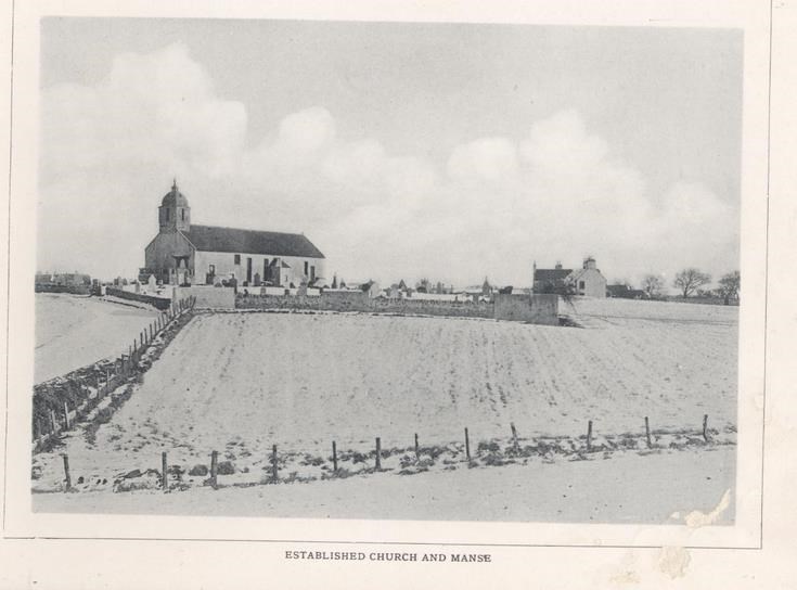 Portmahomack Established Church and manse
