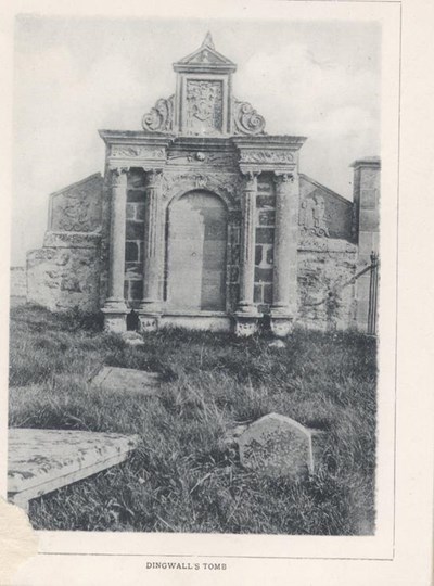 Portmahomack Dingwall's tomb