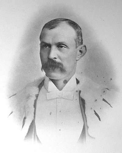 Portrait photograph of a Dornoch Town Councillor