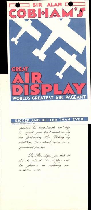 Dornoch Airfield - Sir Alan Cobham's Display