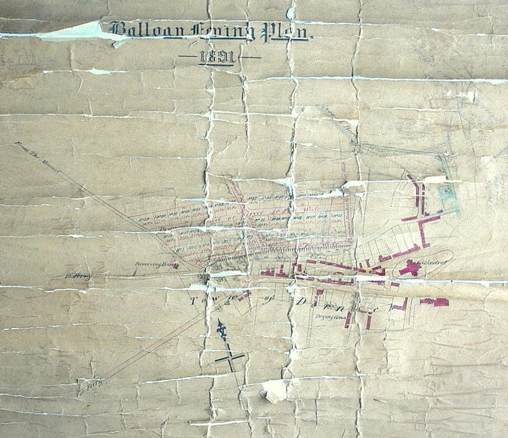 Balloan feuing plan 1891