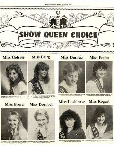 Show Queen Choice 1985