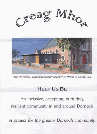 Proposed upgrading of West Church Hall
