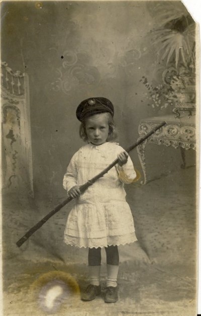 Margaret Button of Embo aged 4