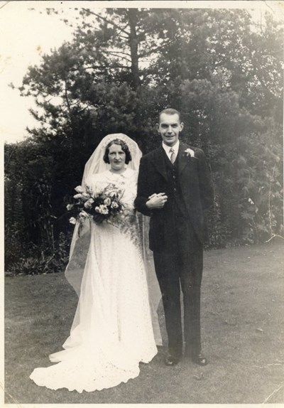 Wedding of Margaret Button of Embo 1940