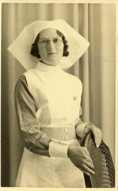 Margaret Button nurse Royal Inverness Infirmary 1937