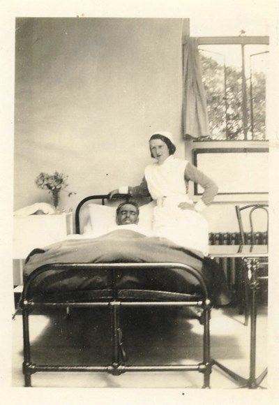 Margaret Button nursing at the Royal Inverness Infirmary 1934