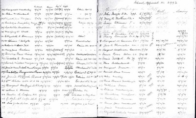 Embo Public School Log book extracts 1900 -1931