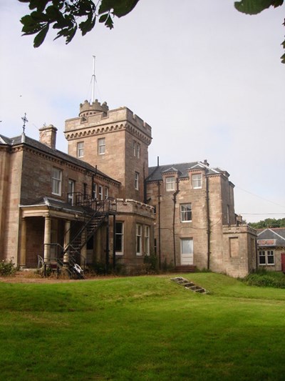 Burghfield House Hotel south east corner of the building 2008