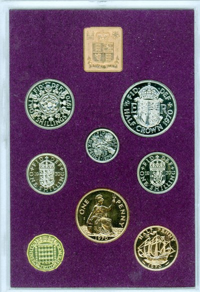 Coinage of the UK 1970