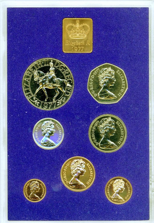 Coinage of the UK 1977