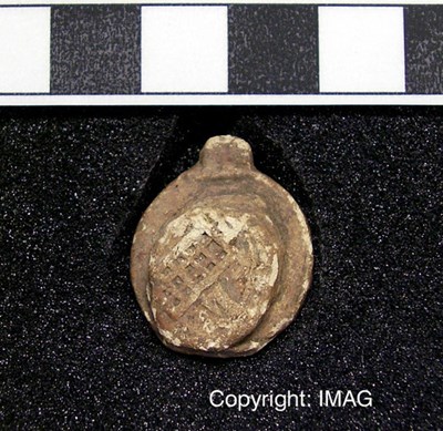 Treasure Trove objects from Balloan, Dornoch - Bag seal