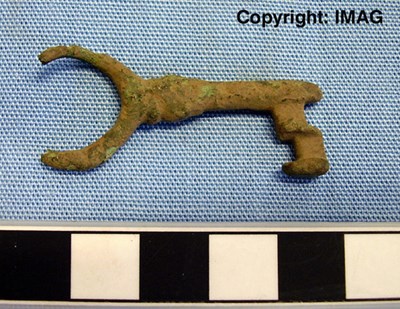 Treasure Trove objects from Dornoch N of Burghfield -  Key
