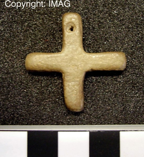 Treasure Trove objects from Pitgrudy - Mortuary cross