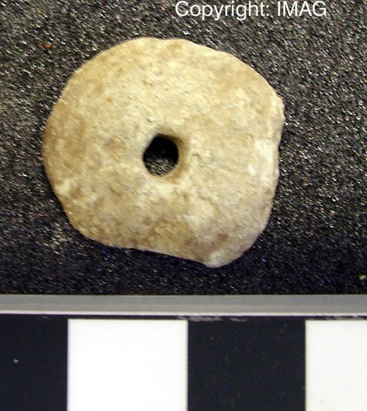 Treasure Trove objects from Pitgrudy -  Weight or crude bead