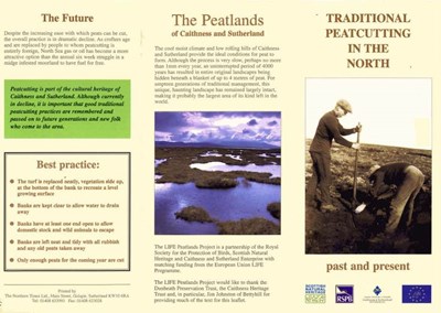 Traditional Peatcutting in the North - past and present