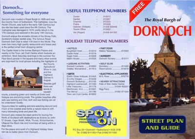Dornoch Street Guide c 1995