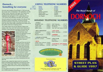 Dornoch Street Guide c 1997
