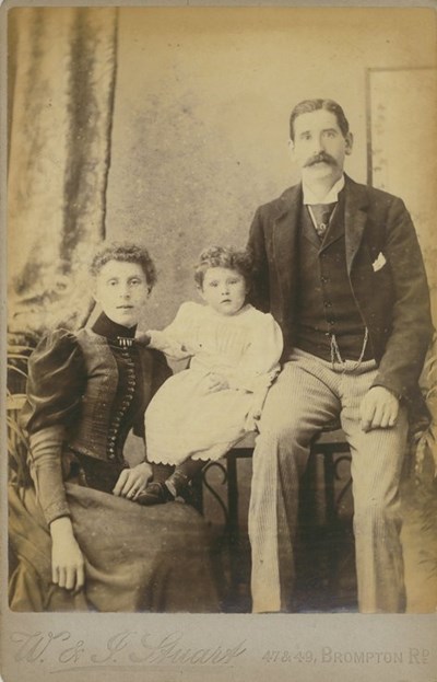 Family group photograph Alexander Ross of Rheivag by Dornoch