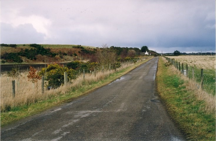 The Dornoch Esker from the Camore Road