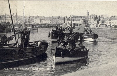 Fishing scenes around Scotland - Anstruther