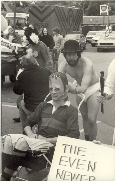 Dornoch Festival Week activities c 1979 - Pram Race Senior