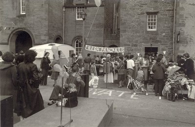 Dornoch Festival Week activities c 1979 in the Square