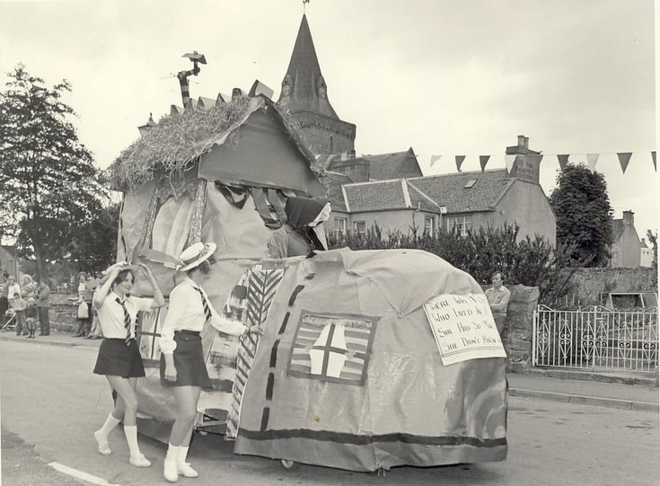 Dornoch Festival Week activities c 1979 - Pram race senior