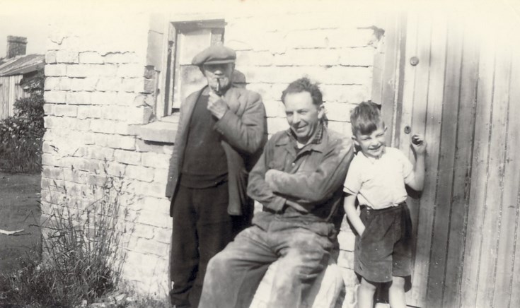 Innes Grant senior and junior