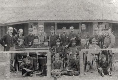 Group photograph of  Royal Dornoch club members