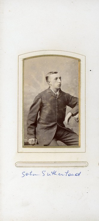 John Sutherland c 1886