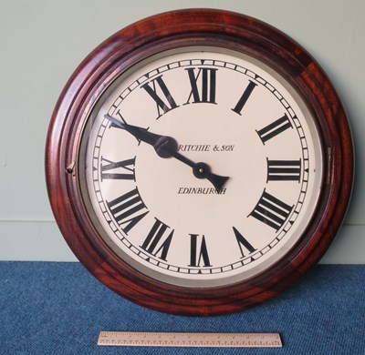 Wall clock from Dornoch County Court.