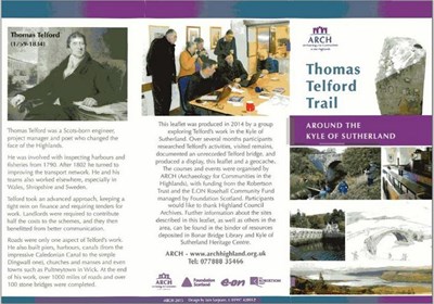Thomas Telford Trail Leaflet