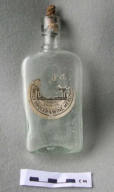 Bottle found at The Deanery